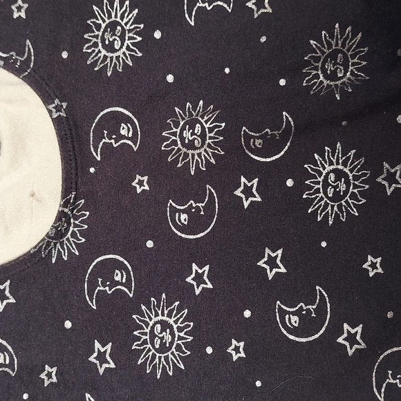 TAHITI SUN & MOON BLACK & GOLD SWIMSUIT Size L - Picture 5 of 9